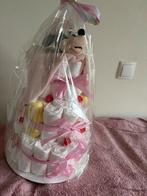 Luiertaart met Zwitsal en Knuffeldoekje - Maat 2, Ophalen of Verzenden, Nieuw, Kraamcadeau