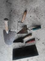 Metselgereedschap 6 delig, troffels, plakspaan ,voegspijkers, Doe-het-zelf en Verbouw, Gereedschap | Handgereedschap, Ophalen of Verzenden