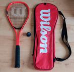 Squashracket Wilson Impact pro 300, Ophalen of Verzenden, Zo goed als nieuw, Racket, Met hoes