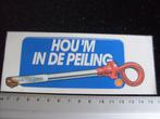 sticker shell hou 'm in de peiling olie peilen min max, Verzenden, Zo goed als nieuw, Bedrijf of Vereniging