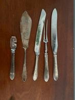 Gero 90 /100 zilver puntfilet Snij set, Antiek en Kunst, Antiek | Bestek, Ophalen of Verzenden