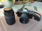 Minolta XG1 Spiegelreflexcamera met extra grote lens., Ophalen of Verzenden, Gebruikt, Spiegelreflex, Minolta