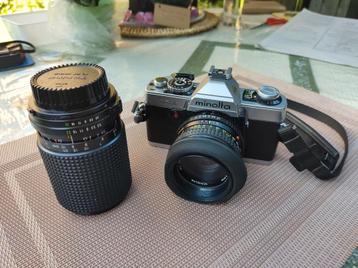 Minolta XG1 Spiegelreflexcamera met extra grote lens. beschikbaar voor biedingen