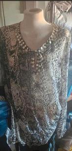 Mooi slangenprint blouse maat XL, Ophalen of Verzenden, Zo goed als nieuw, Maat 46/48 (XL) of groter