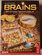 1 persoons spel Brains - puzzelspel : zoeken in schatkaarten, Nieuw, Ophalen of Verzenden