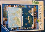 Ravensburger legpuzzel 1500 stukjes aarde sateliet en natuur, Ophalen of Verzenden, 500 t/m 1500 stukjes, Zo goed als nieuw, Legpuzzel