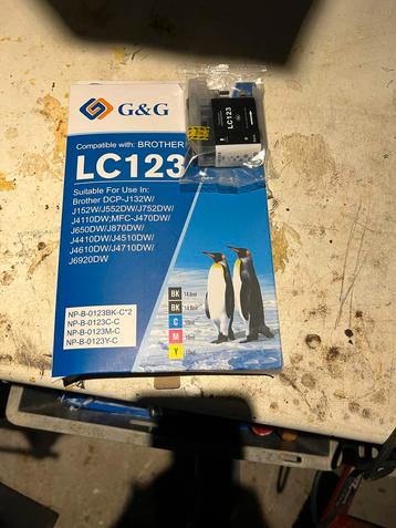 Brother LC123 Inktpatronen - Nieuw! beschikbaar voor biedingen