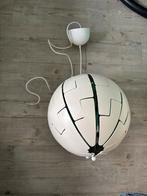 Uittrekbare hanglamp met turqoise, Huis en Inrichting, Lampen | Hanglampen, Ophalen, Zo goed als nieuw, Minder dan 50 cm