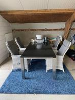 Buiten / tuintafel (zonder stoelen), Ophalen, Overige materialen, Gebruikt, 6 zitplaatsen