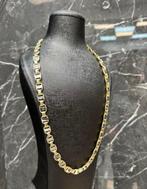 14K gouden platte magnum ketting, Ophalen of Verzenden, Nieuw, Goud, Goud