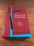 Evidence for Evidentiality, Ophalen of Verzenden, WO, Alpha, Gelezen