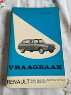 Boek Vraagbaak Renault 16, Ophalen of Verzenden, Gelezen, Renault