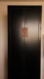 Chinese kast zwart hoog model, Ophalen, Gebruikt, 25 tot 50 cm, 150 tot 200 cm