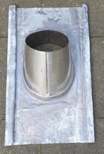 RVS schoorsteen 200mm, pannendak doorvoer, rosette, nisbus, Doe-het-zelf en Verbouw, Dakpannen en Dakbedekking, Ophalen, Overige typen