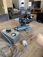 Luxe Olympus microscoop met lamp, Ophalen of Verzenden, Gebruikt, Biologische microscoop