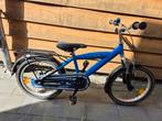 Kinderfiets 18 inch blauw opgeknapt, Fietsen en Brommers, Fietsen | Kinderfietsjes, Ophalen, Gebruikt, 16 tot 20 inch