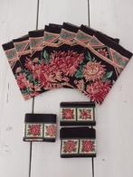 7 Prachtige panels quiltstof en 2 bloemenstofstroken, Ophalen of Verzenden, Nieuw, Overige kleuren, Katoen