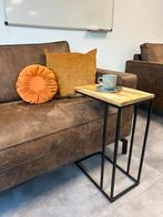 Houten bijzettafel, Minder dan 55 cm, Ophalen of Verzenden, Zo goed als nieuw, Rechthoekig