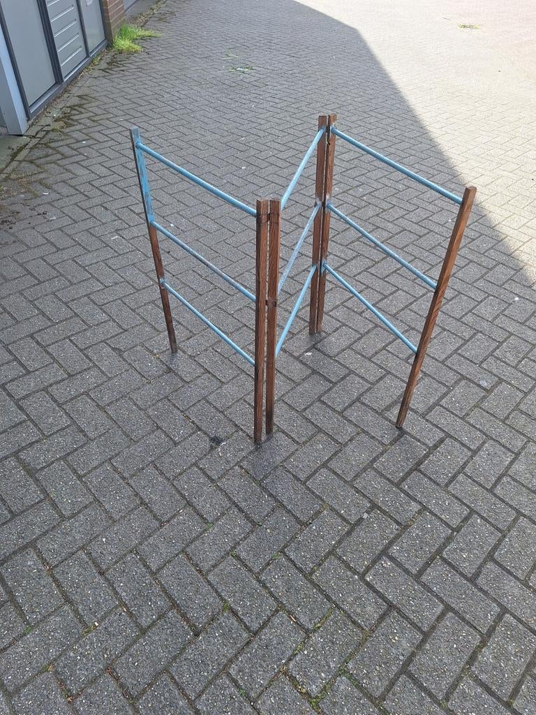 Antiek houten wasrekje, Ophalen of Verzenden