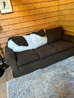 Donkerbruine hoes voor IKEA Ektorp slaapbank, Ophalen, Gebruikt, Tweepersoons, Bruin