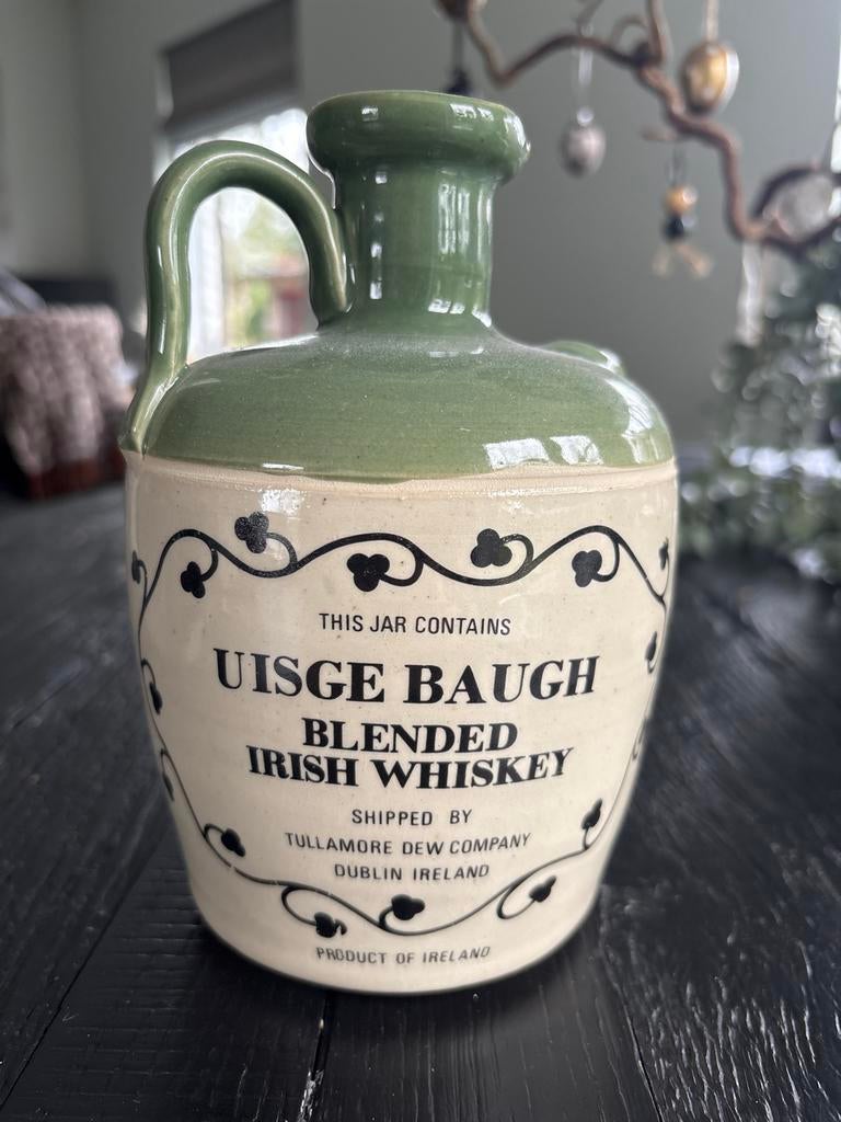 Vintage Tullamore Dew Ierse Whiskey Kruik, Ophalen of Verzenden