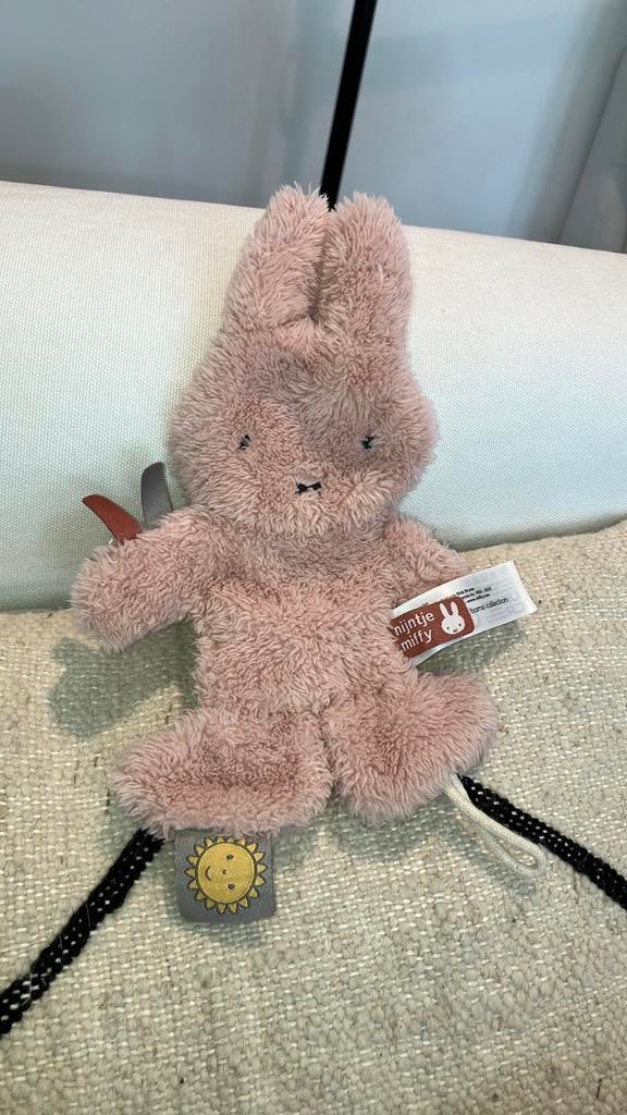 Nijntje miffy speendoekje roze, Ophalen of Verzenden, Zo goed als nieuw