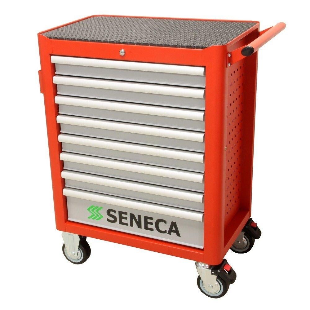Gereedschapswagen seneca 8 lades rood, Verzenden