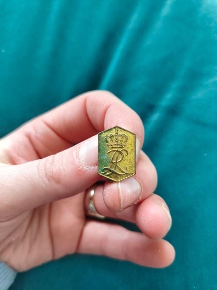 Koninklijke Rotterdamse Lloyd reversspeldje, Verzamelen, Speldjes, Pins en Buttons, Verzenden, Gebruikt, Overige onderwerpen, Speldje of Pin