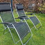Lafuma relaxstoel, relax, 2 stuks, Ophalen of Verzenden, Zo goed als nieuw, Campingstoel