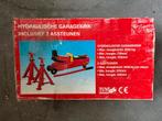 Hydraulische garagekrik met 2 assteunen, Ophalen, Nieuw, Hydraulisch, Garagekrik