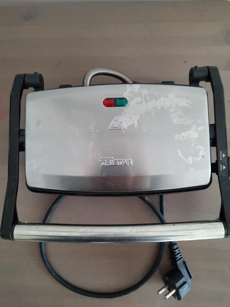 Tristar Contactgrill GR-2899 - Gebruikt, Ophalen of Verzenden, Gebruikt