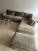 Rofra hoekbank met chaise longue, Gebruikt, 100 tot 125 cm, Hoekbank, 300 cm of meer