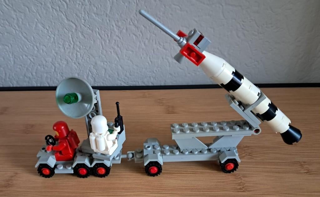 Lego classic space rocket launcher 462, Gebruikt, Lego, Compleet, Ophalen of Verzenden