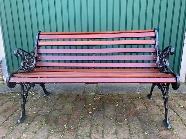 Tuinbank, Tuin en Terras, Ophalen, Zo goed als nieuw, Metaal