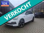 Skoda KAMIQ 1.5 TSI ACT Monte Carlo Pano Navi Keyless CAM, Stof, 4 cilinders, Wit, Bedrijf