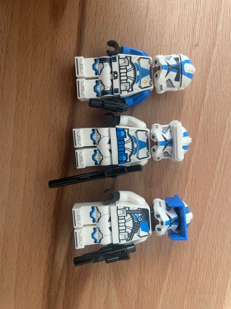 Lego star wars clone troopers set van 3!, Verzamelen, Star Wars, Ophalen of Verzenden, Zo goed als nieuw, Actiefiguurtje