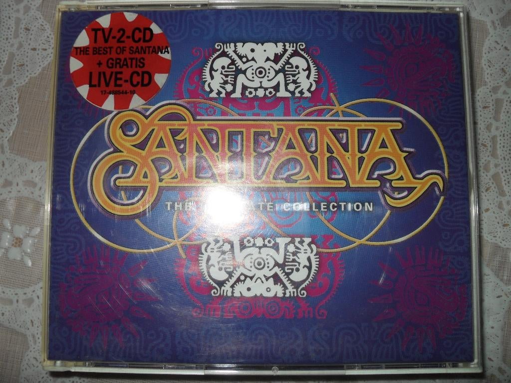3 CD BOX SANTANA-THE ULTIMATE COLLECTION., Cd's en Dvd's, Ophalen of Verzenden, Zo goed als nieuw, Overige genres