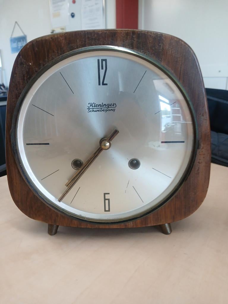 Kieninger Schwebegang klokje, Antiek en Kunst, Antiek | Klokken, Ophalen