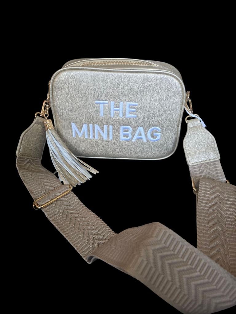 Goudkleurige Mini Crossbody Tas - 'The Mini Bag', Ophalen of Verzenden, Nieuw, Overige kleuren, Schoudertasje