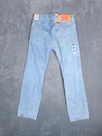 Levi's 501 Broek W34 L32 Straight Fit Lichtblauw Jeans, Blauw, ., Nieuw, Ophalen of Verzenden