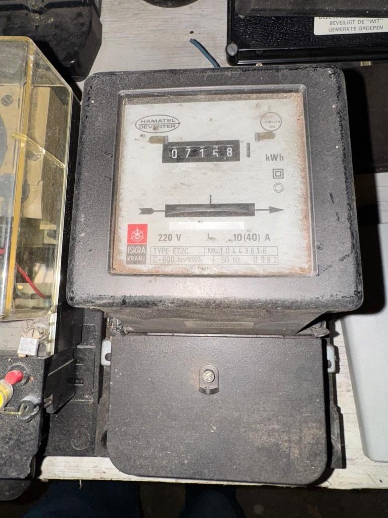 Kilowattuur meter, Ophalen, Gebruikt, Overige typen