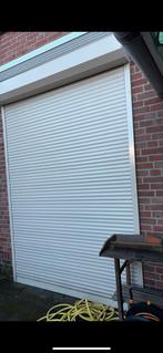 Electrische rolluik, Doe-het-zelf en Verbouw, Rolluiken, Ophalen, Zo goed als nieuw, Wit, 200 cm of meer