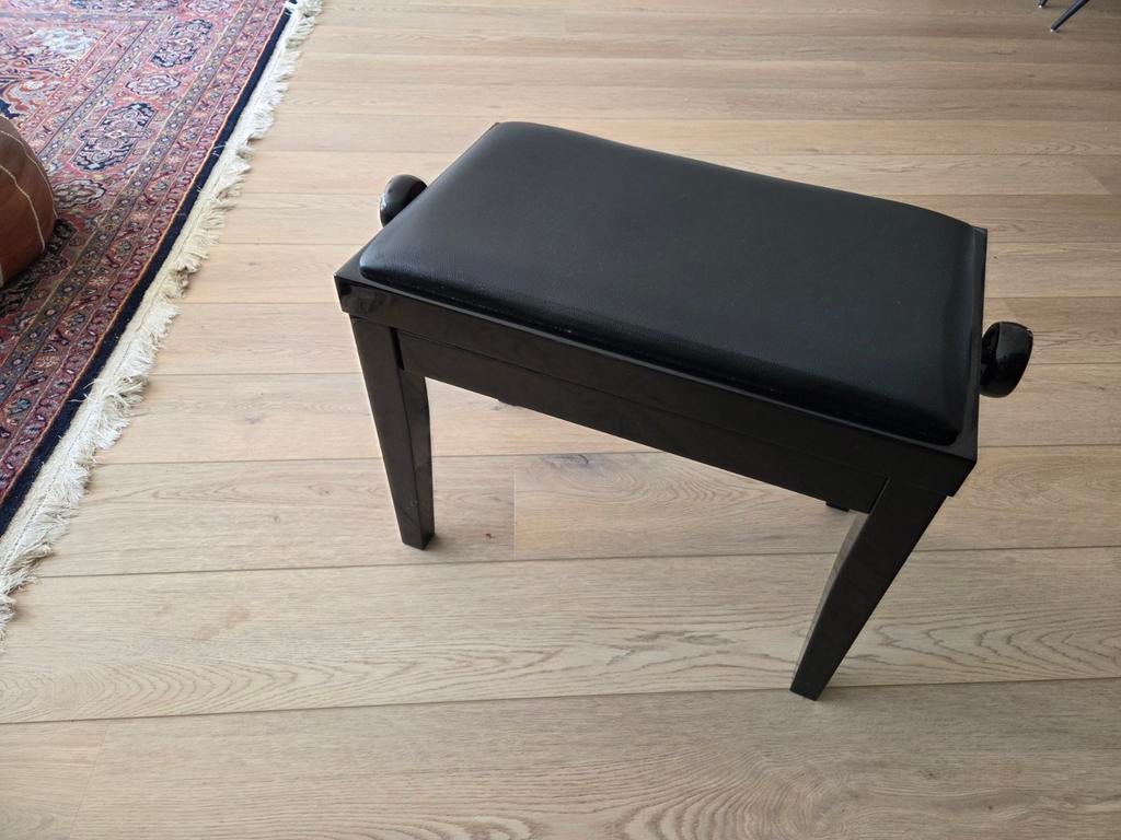 Pianostoel, Muziek en Instrumenten, Piano's, Ophalen of Verzenden, Zwart