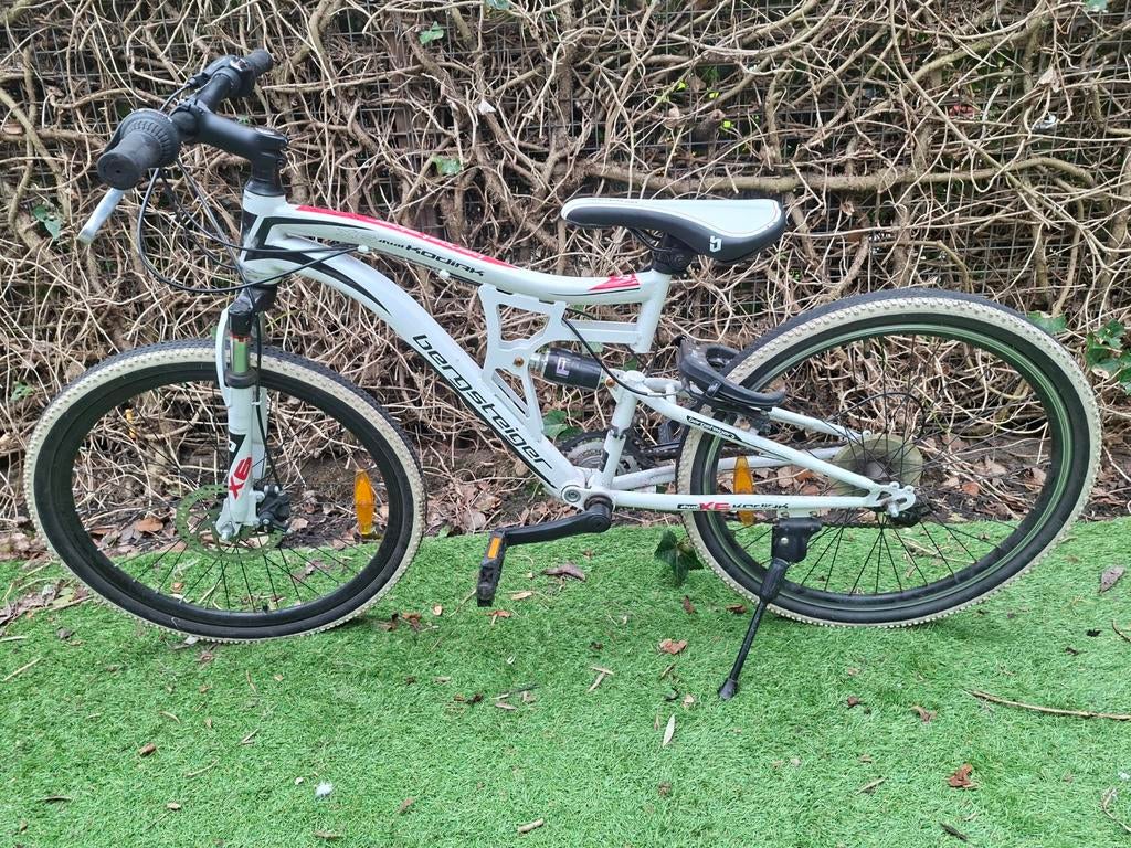 Bergsteiger Kodiak 24 inch mountainbike, Fietsen en Brommers, Ophalen, Gebruikt, Staal, 24 inch of meer