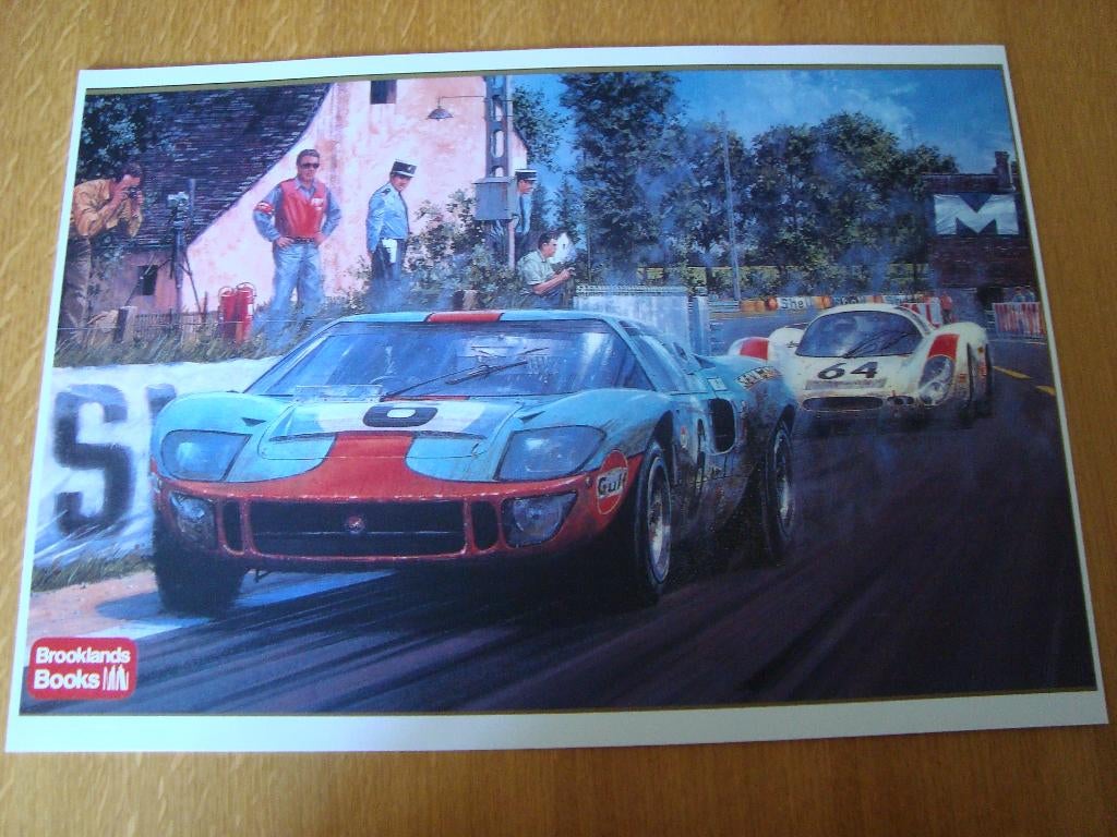 Race auto plaat 42-30 cm, Ophalen of Verzenden, Nieuw, Auto's