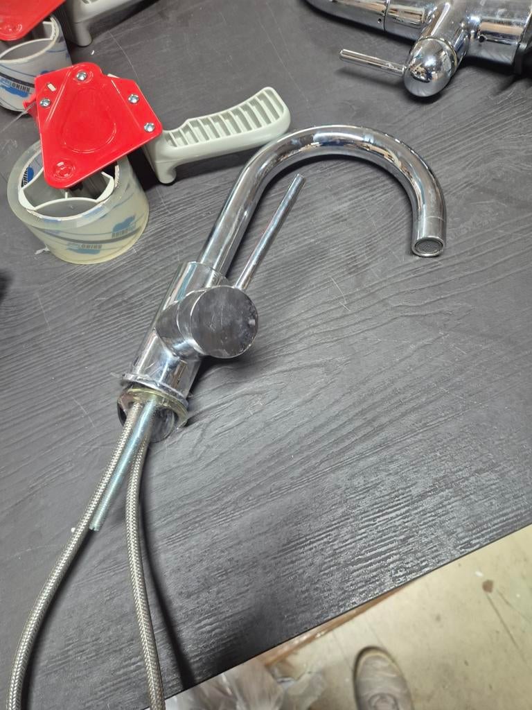 badkamerkraan, Ophalen