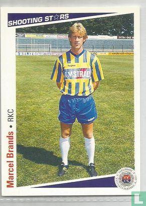 Marcel Brands (rkc) Shooting Stars 1991/92 nr 136, Verzamelen, Sportartikelen en Voetbal, Zo goed als nieuw, Poster, Plaatje of Sticker