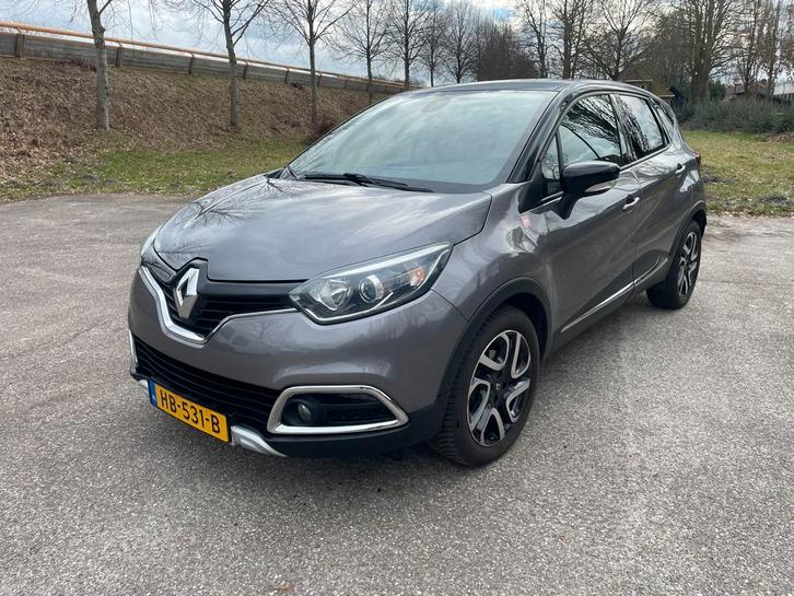 Renault Captur 1.2 TCE 120 EDC 2015 Grijs, Auto's, Renault, Particulier, Captur, Achteruitrijcamera, Airbags, Airconditioning