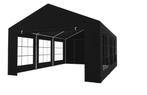 Partytent 4x6m zwart semi professioneel, Tuin en Terras, Partytenten, Partytent, Zo goed als nieuw, 4 tot 6 meter, 5 tot 8 meter