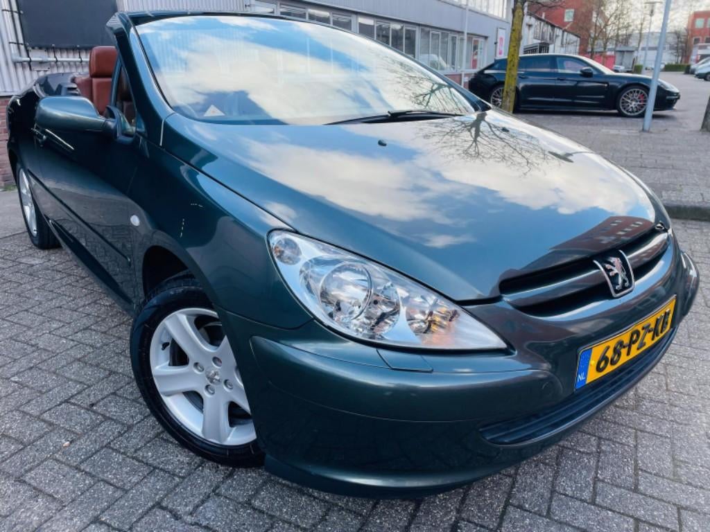 Peugeot 307 CC 2.0-16V KLIMATRONIC LEDER NETTE STAAT, Auto's, Peugeot, Bedrijf, Te koop, ABS, Airbags, Airconditioning, Boordcomputer